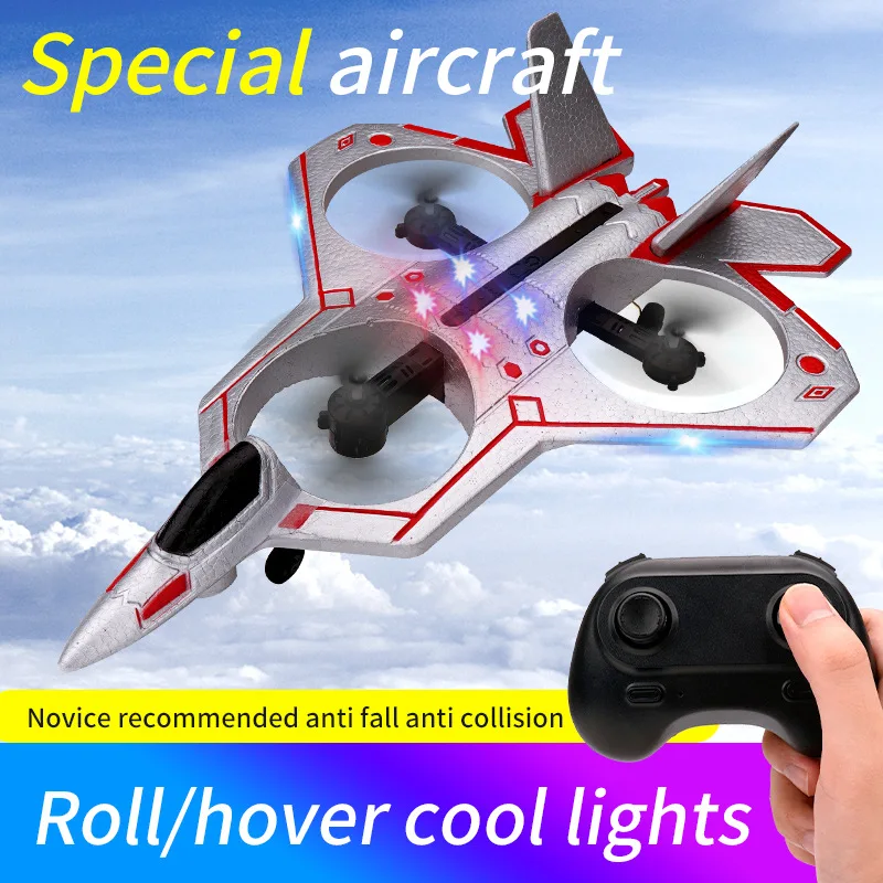 

HT-110 Remote Control Combat Aircraft Aerobatic Model Glider Foam 4 Channel Airplane Children's Rc Toys