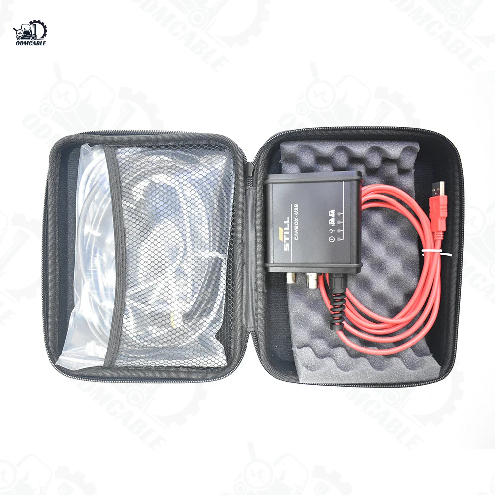 

Подъемник Linde по-прежнему canbox-USB интерфейс с CF19 запасными частями соединение Can-шины для подключения canbox