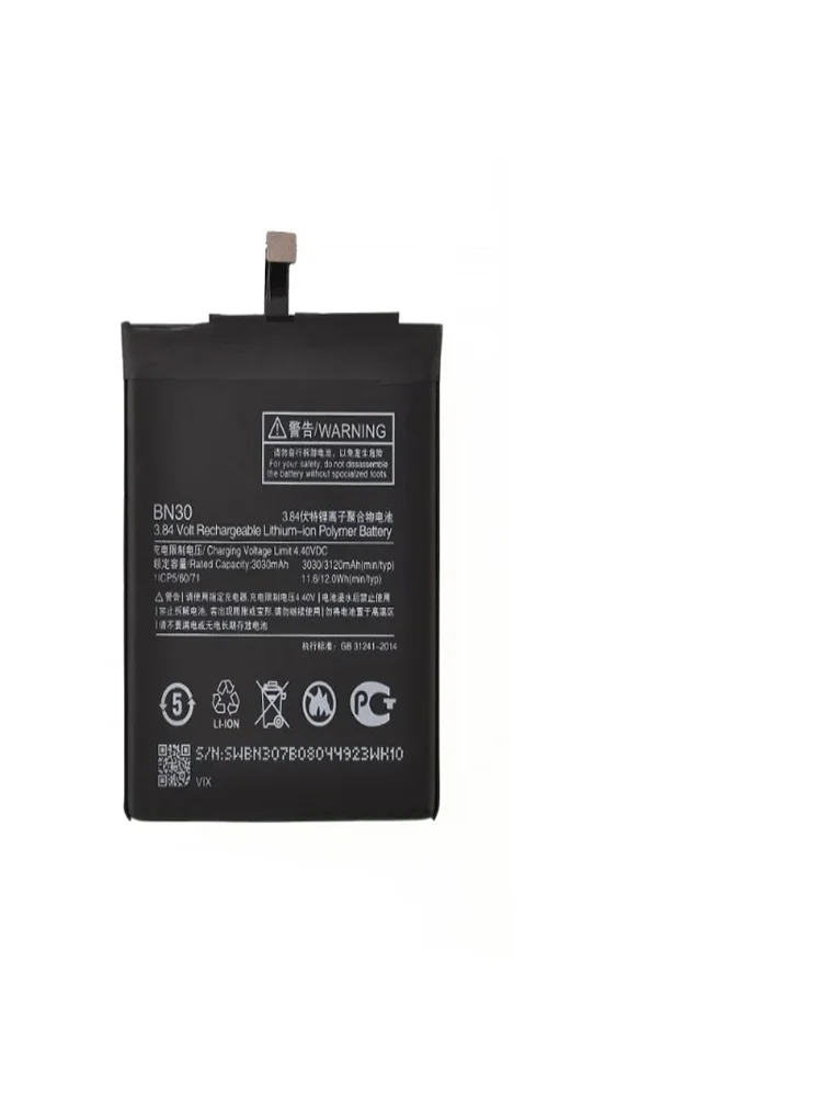 Аккумуляторная батарея для Xiaomi Redmi 4A 3030 mAh BN30 redmi 4a аккумулятор xiaomi + инструменты -