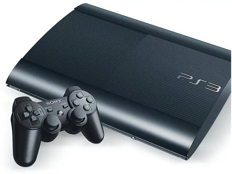 Игровая приставка PlayStation 3 Super Slim (500 Gb) Rus Black (чёрная) USED Б/У | Электроника
