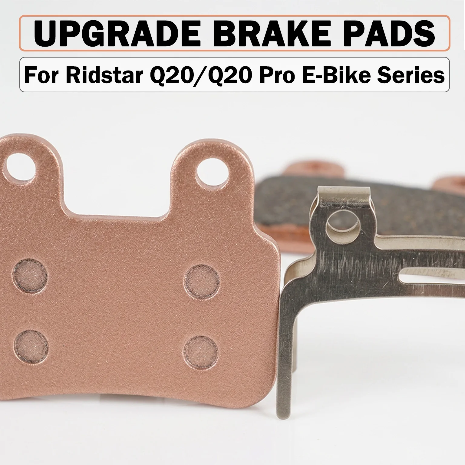 Фото Высококачественные тормозные колодки для Ridstar Q20 Pro/H26 Pro – Низкая рабочая температура, совместимы с гидравликой XD-KLBS-DOT4, профессиональный класс №3