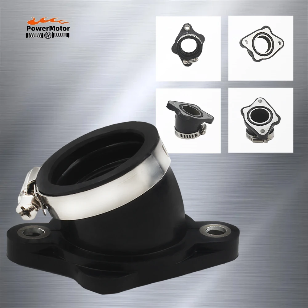 

New Universal Motorcycle Carburetor Adapter Intake Manifold Rubber Interfac for Yamaha r1 2004 2005 2006 Dirt Bike Parts