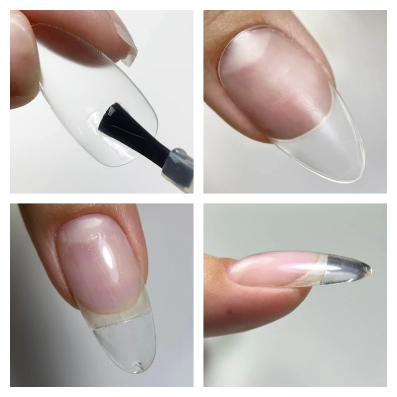 MSAHRE прозрачная резиновая основа для ногтей базовое покрытие гелевая