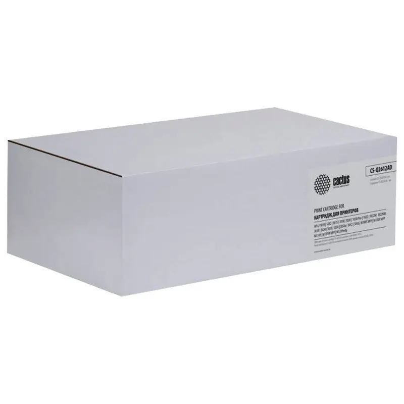 CACTUS Картридж лазерный (CS-Q2612AF) для HP LaserJet 1018/М1005 комплект 2 шт ресурс 2х2000 стр 361969 -