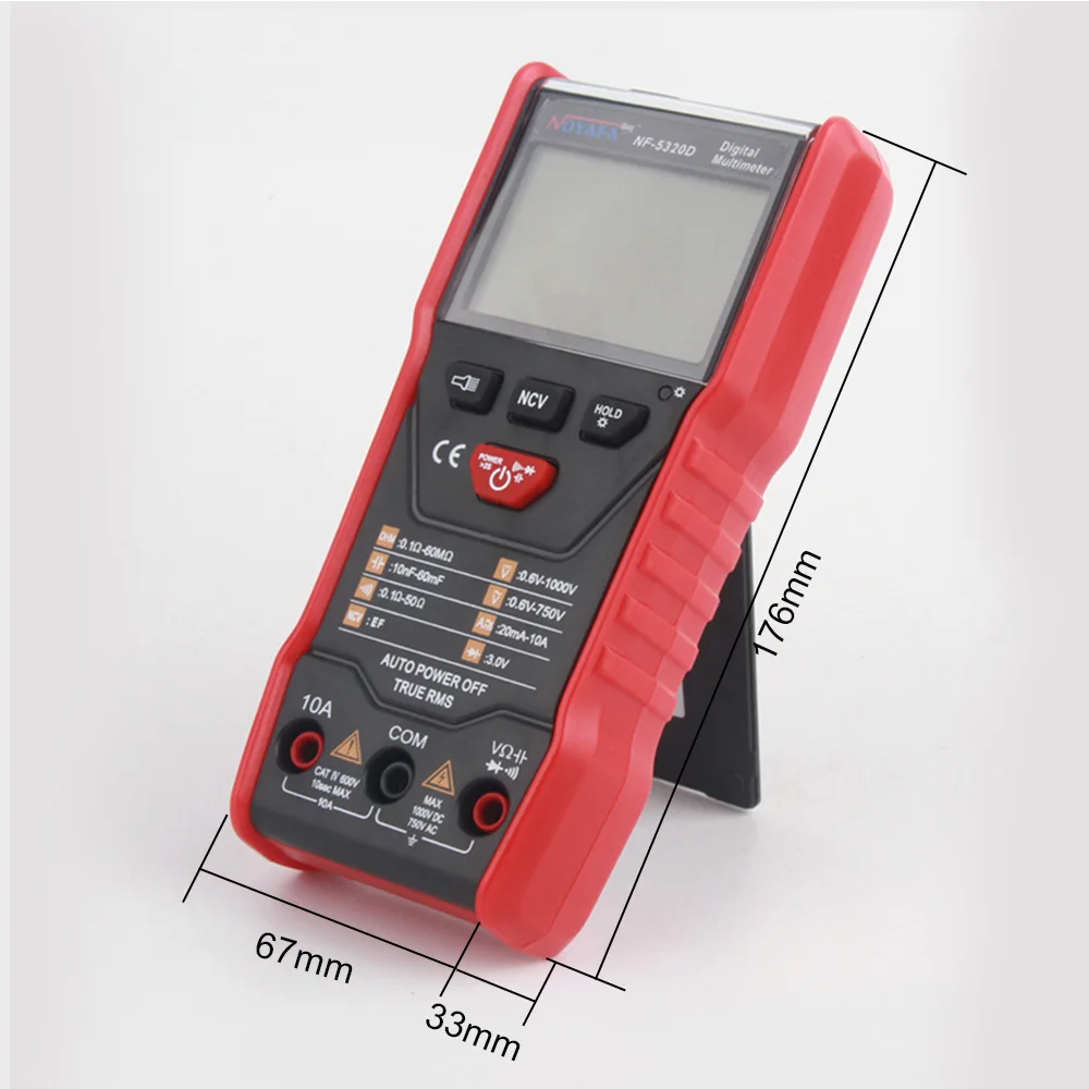 Цифровой мультиметр NOYAFA NF-5320A/5320D профессиональный измеритель напряжения