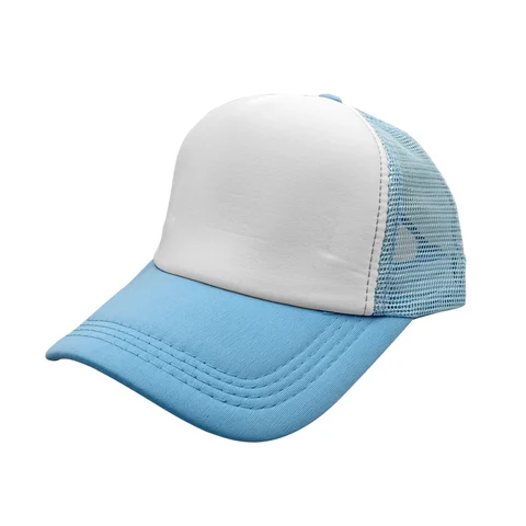 Оптовая продажа, хип-хоп, пустые бейсбольные шляпы с сублимационной печатью логотипа на заказ, сетчатая шляпа для тракер