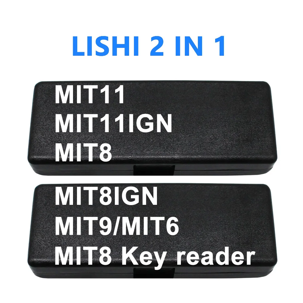Оригинальный LISHI 2 в 1 MIT11 MIT11IGN MIT8 MIT8IGN MIT9/MIT6 MIT8key считыватель для MITSUBISHI PICK @ DECODER Lishi