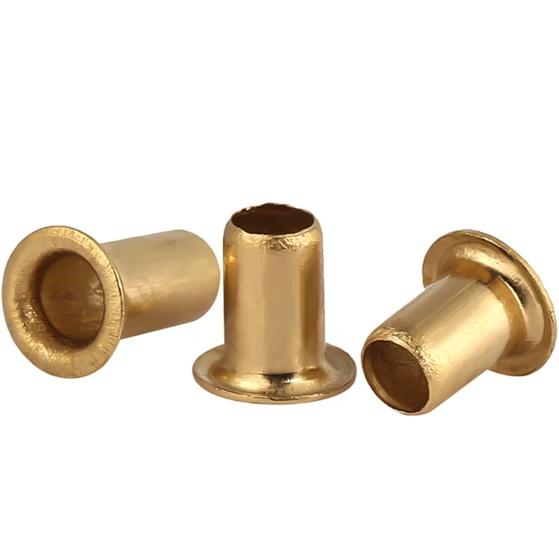 Медные трубчатые заклепки M0.9 M1.3 M1.5 M1.7 M2 M2.3 M2.5 M3 M3.5