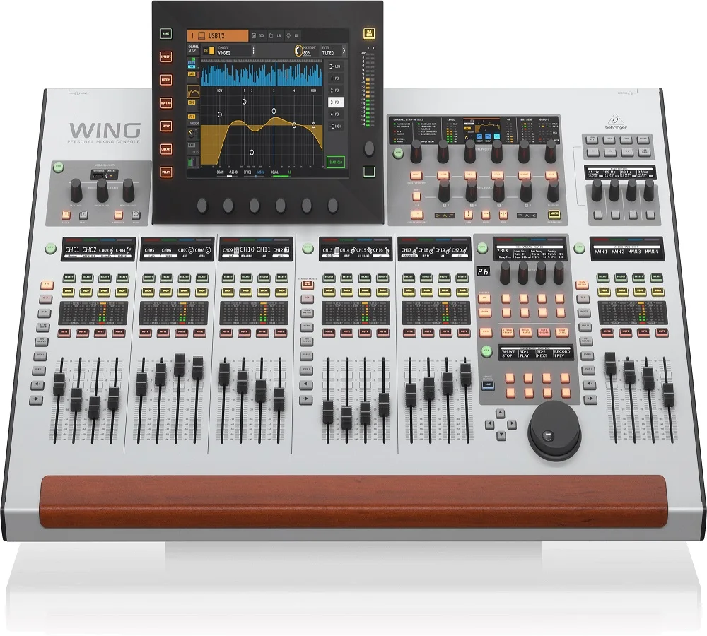 

Распродажа больших скидок на лучшее качество Behringers WING 48-канальный цифровой миксер, купите 2 и получите 2 бесплатно