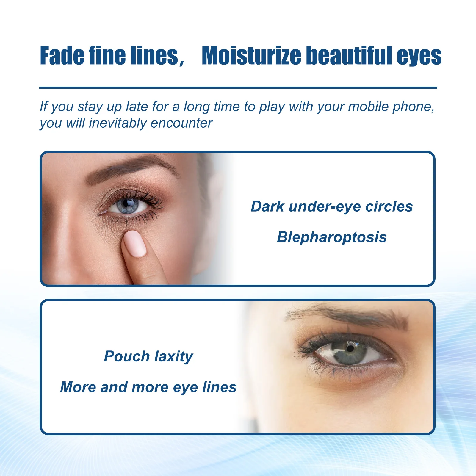 Роликовая Сыворотка Для Улучшения Глаз 15 Мл Против Отечности Уменьшения Темных