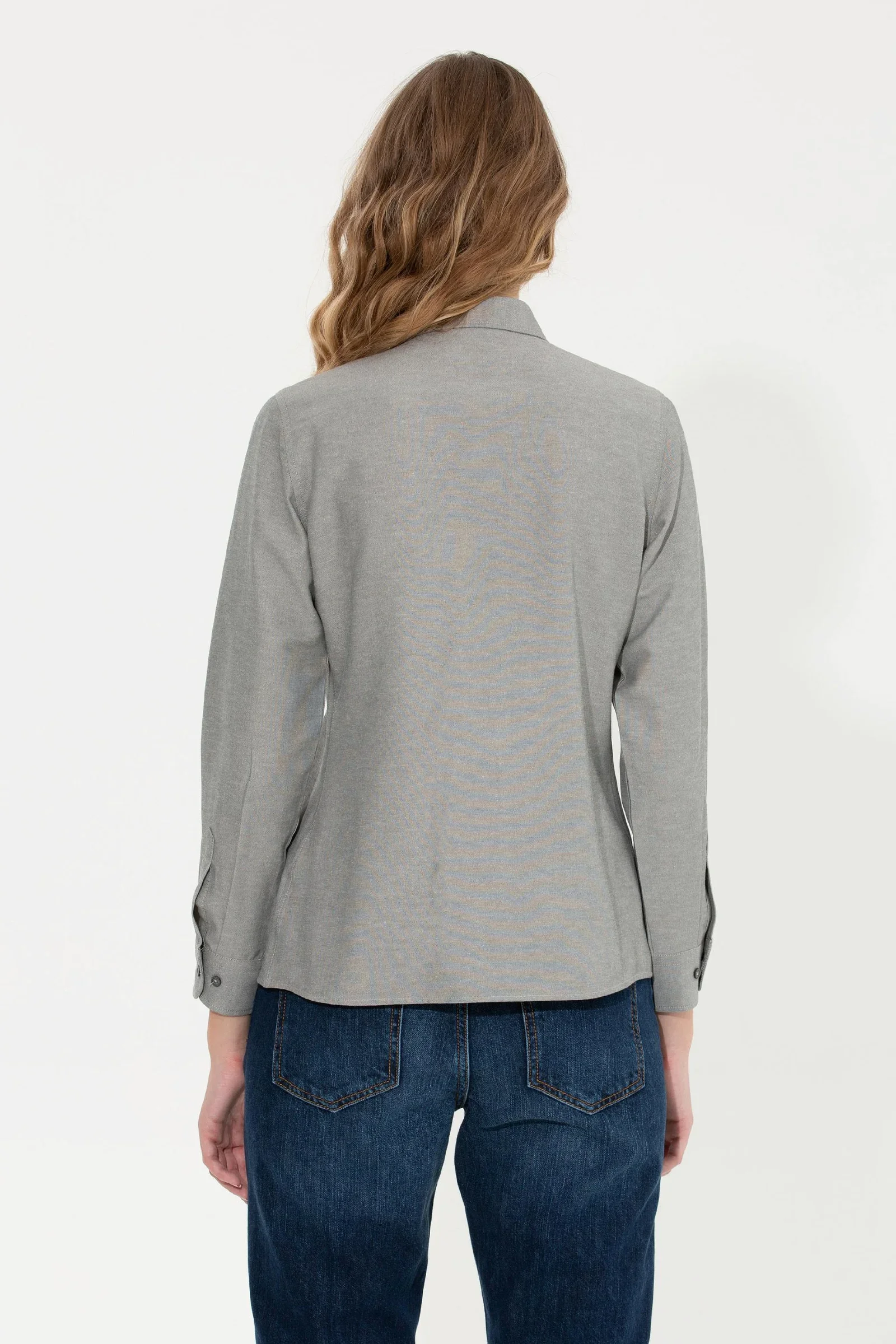 Женская рубашка Антрацит Uzunkol Basic