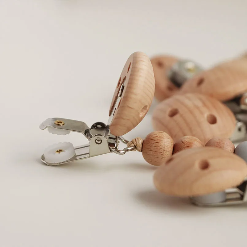 Жевательная звезда деревянные силиконовые бусины муляж Игрушка-грызунок