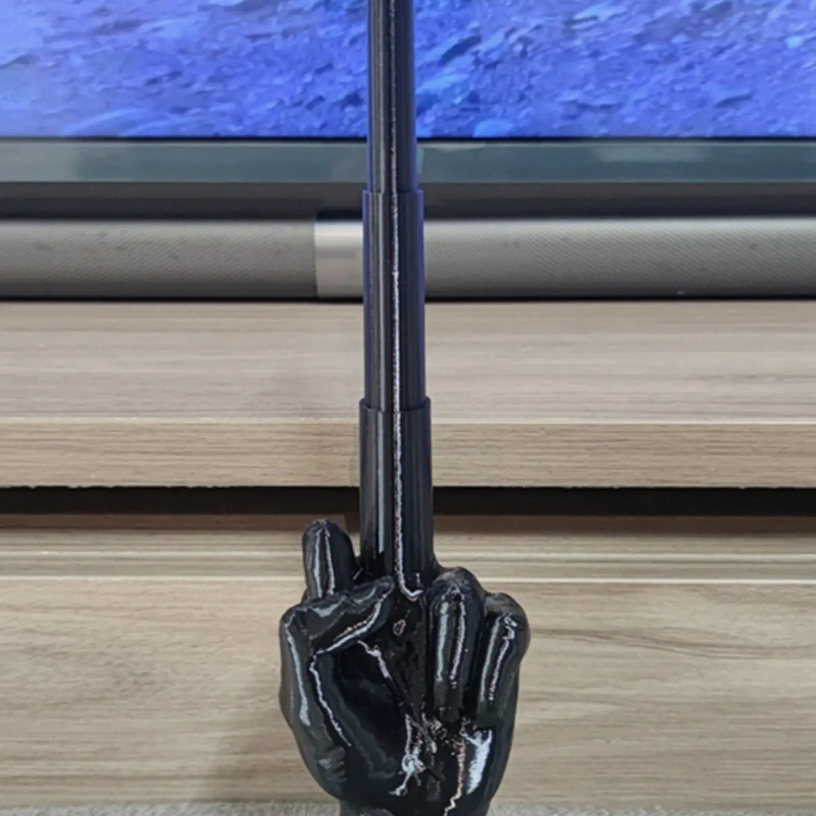 Золотая шаловливая пальчиковая игрушка с 3D-принтом