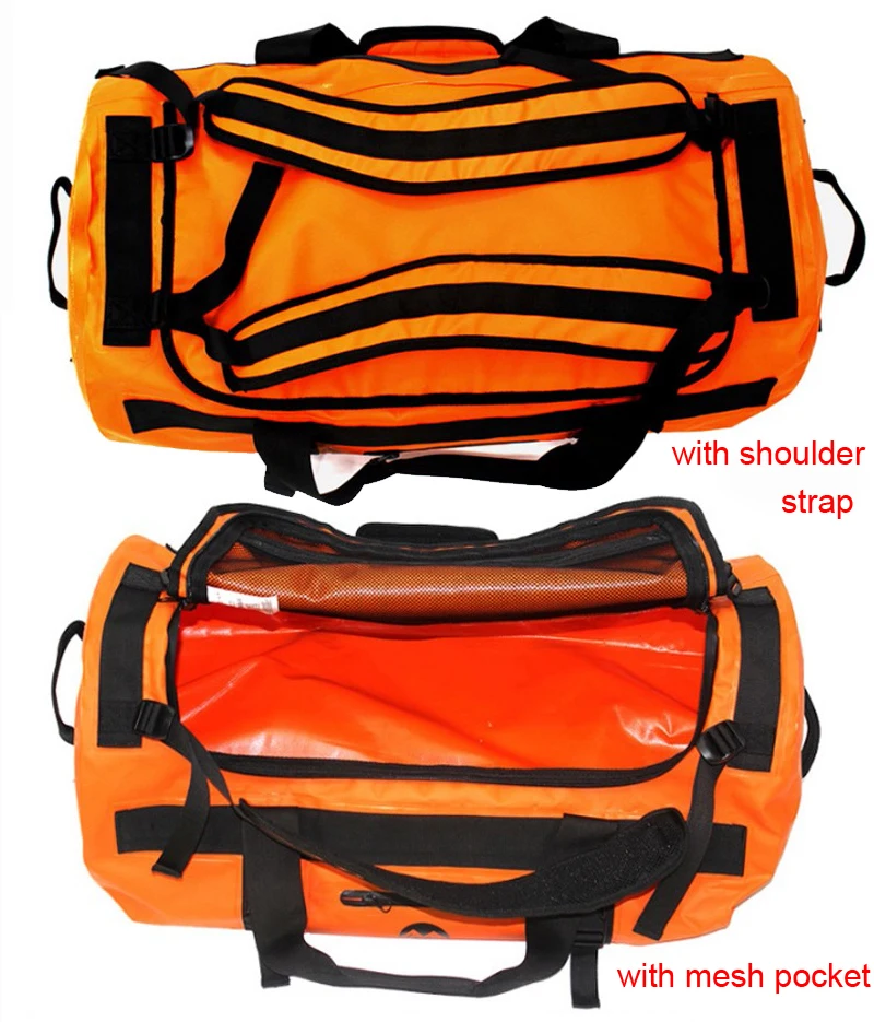 Waterproof Dry Bag 30L-90L Kayaking Bag Beach Rafting Duffel Tote Motorcycle Saddle Luggage Travel Storage Camping Swimming Pack