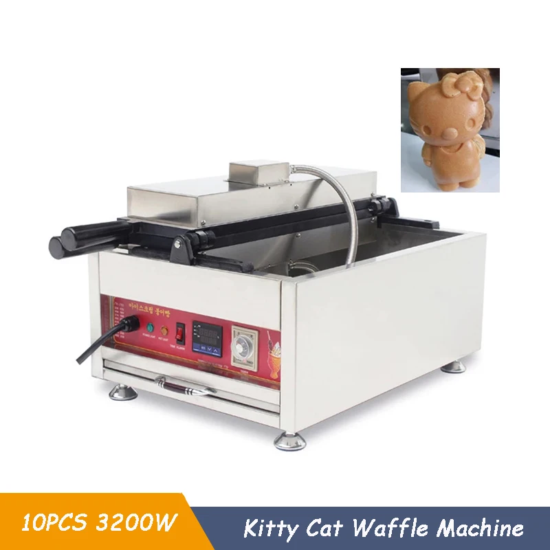 Вафельница 110 В 10 шт. из нержавеющей стали