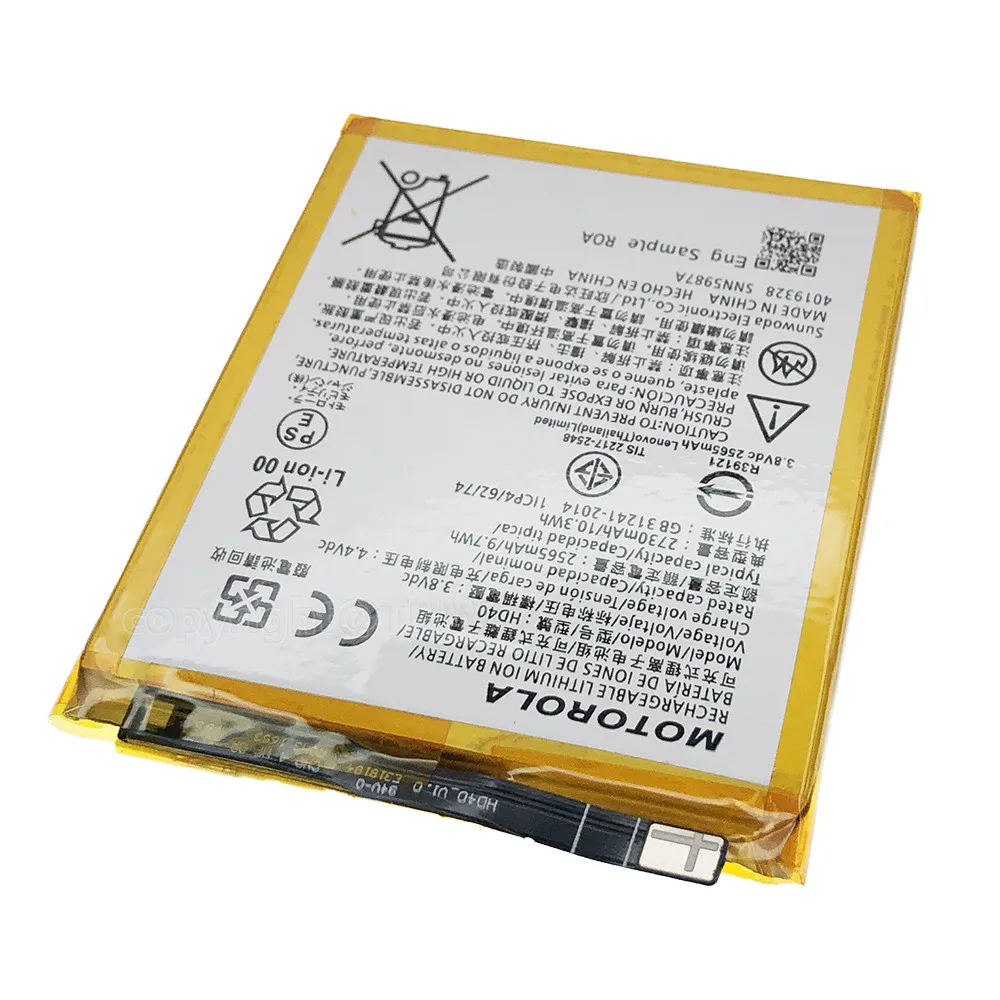100% Оригинальный аккумулятор Motorola 2730 мАч HD40 SNN5987A для Moto Z Force 2nd gen Z2 с инструментами