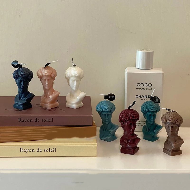 Декоративные Ароматические свечи креативные фигурные Дэвида Современное