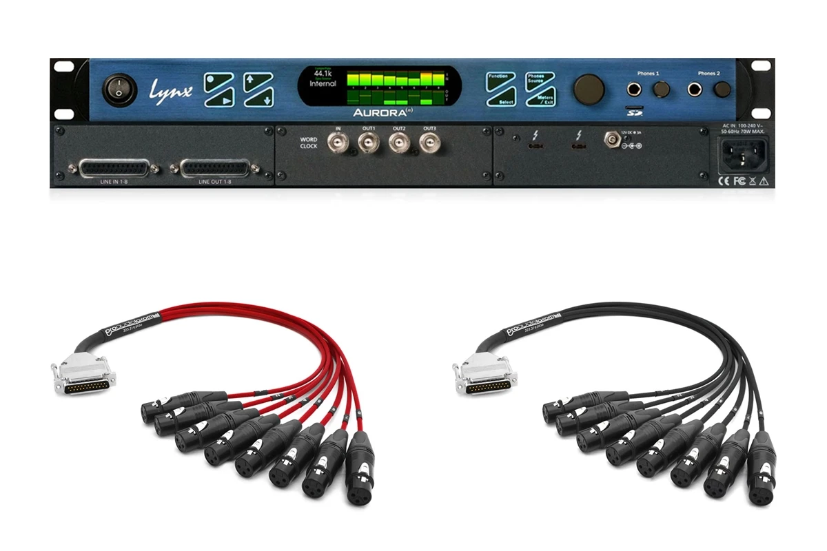 

HIGH QUALITY ON Lynx Aurora (n) 8-TB3 8-channel AD/DA Converter with Thunderbolt 3 Interface