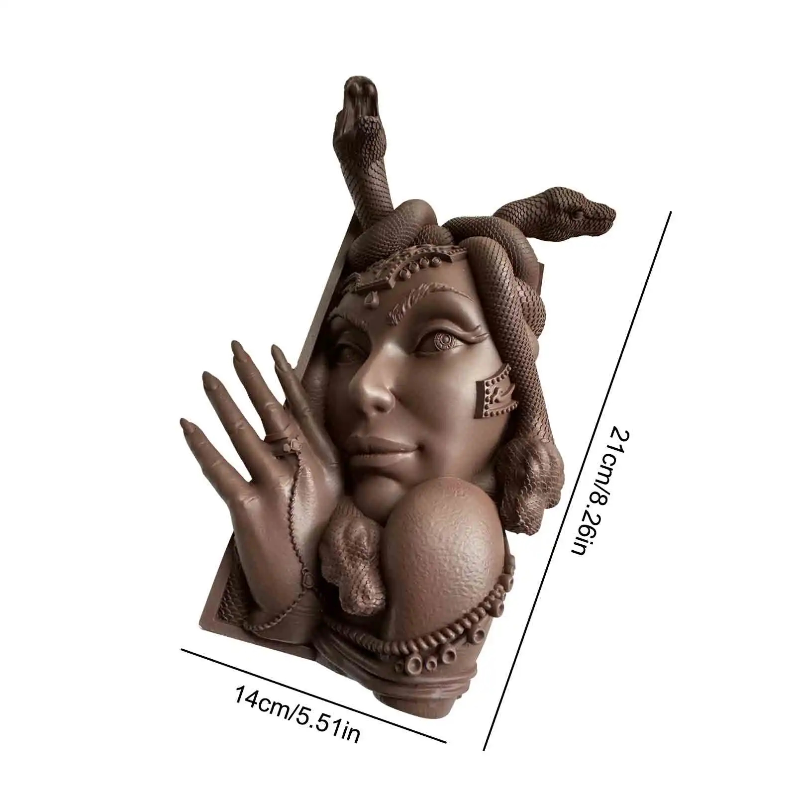 Белая Смола Медуза Форзац Фэнтези Тематический Орнамент Годности