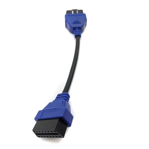 Удлинительный кабель OBD2 30 см II Кабель OBD2, 16-контактный Автомобильный диагностический удлинитель