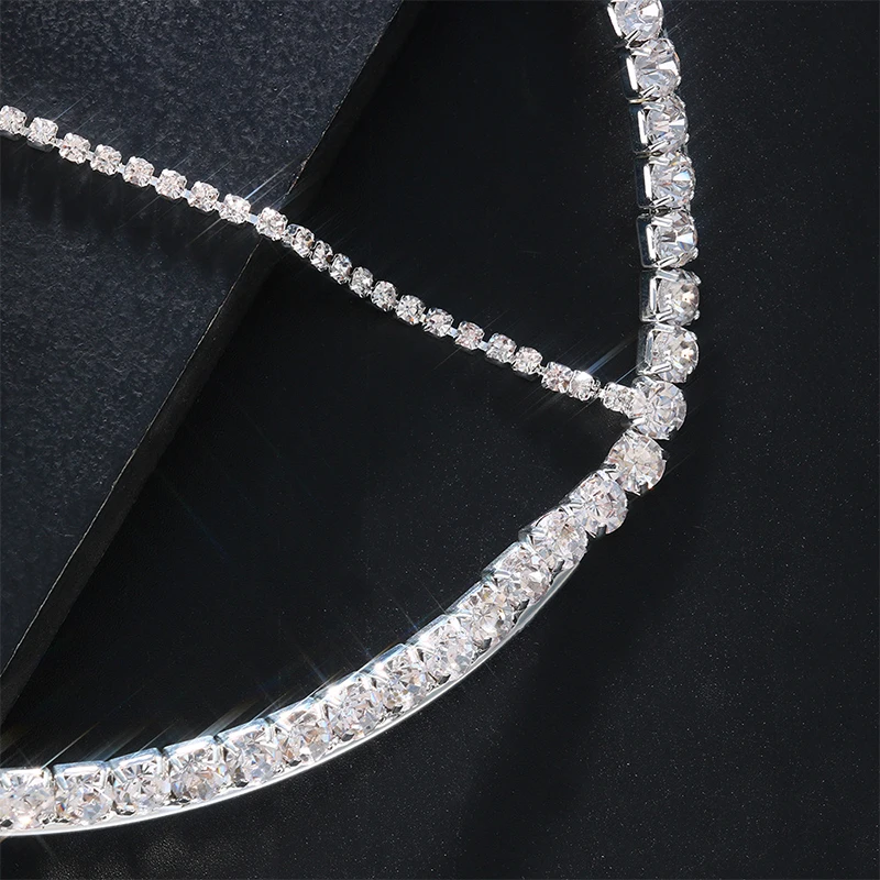 Новый тренд сексуальный бюстгальтер цепочка для тела стразы чокер груди с