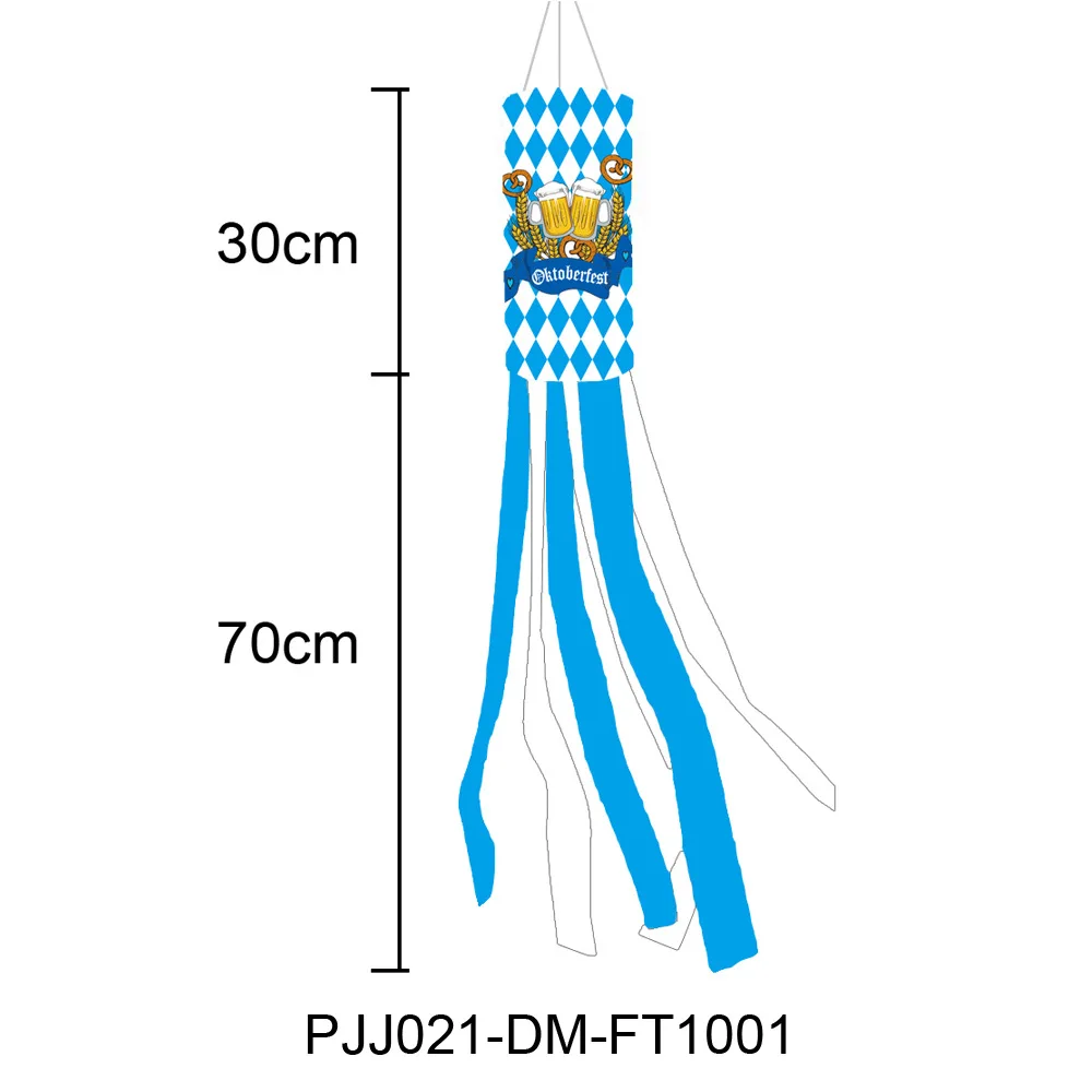 Украшение на Октоберфест 2022 немецкий флаг для пива праздничные принадлежности