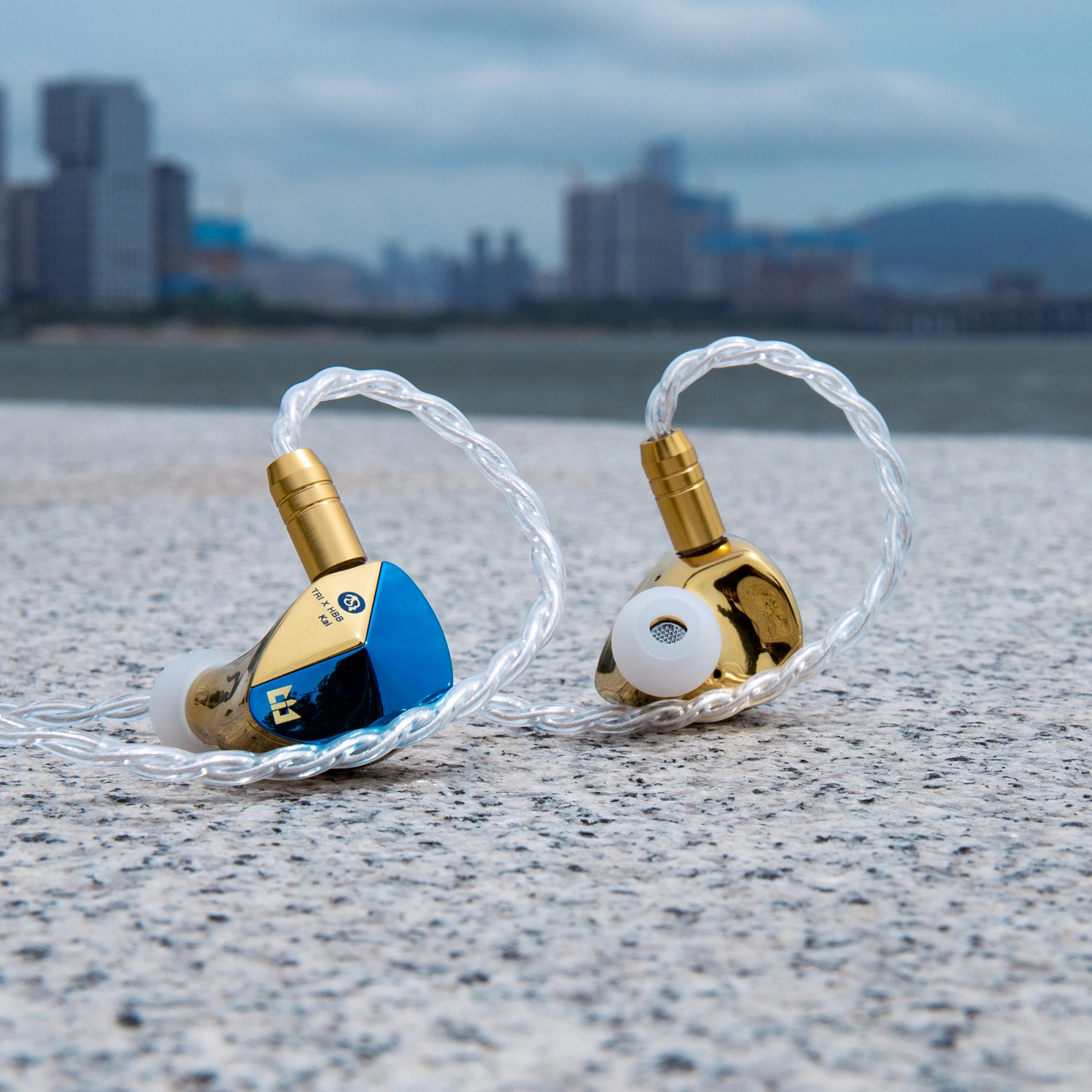 TRI x HBB KAI 3rd Generation DLC Diaphragm Dynamic Earphone In Ear Monitor Headphone Wired Earbuds Headset TRI&HBB KAI kai IEM