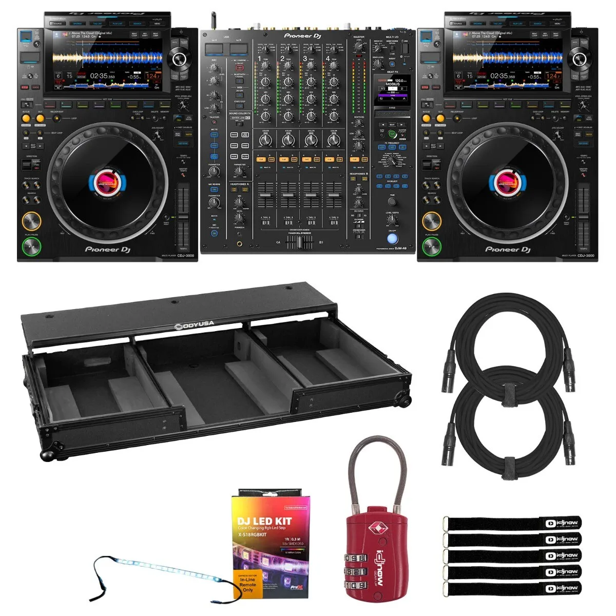 Фото Совершенно новый мультиплеер Pioneer CDJ 3000 DJ CDJ с микшером DJM-V10, черный, новый ARMENS, КУПИТЬ 2, ПОЛУЧИ 1 №1