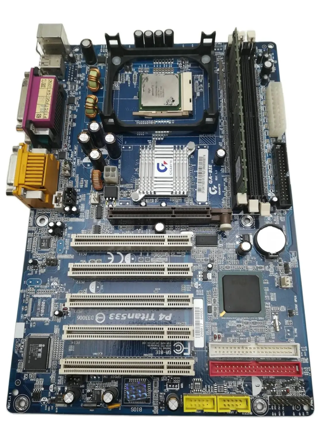 Материнская плата GIGABYTE GA-8IE Socket 478 | Компьютеры и офис