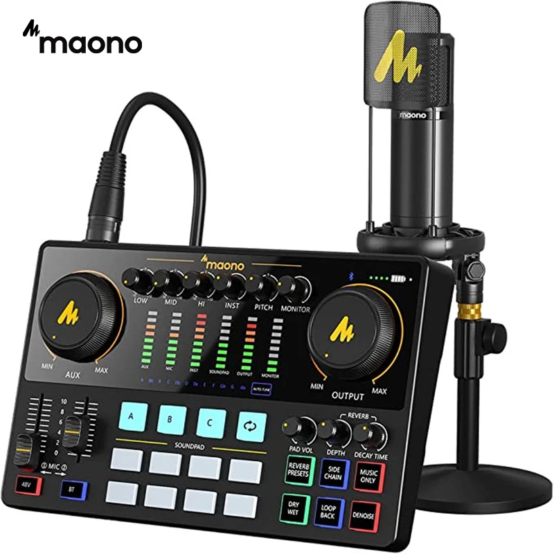 Cena Zestaw Mikrofonów Maonocaster Z Mikrofon XLR Interfejs Audio Podcasting Dla DJ Przekaz Na żywo Telefonu, Komputera PC AME2A Cena Zestaw Mikrofonów Maonocaster Z Mikrofon XLR Interfejs Audio Podcasting Dla DJ Przekaz Na żywo Telefonu, Komputera PC AME2A