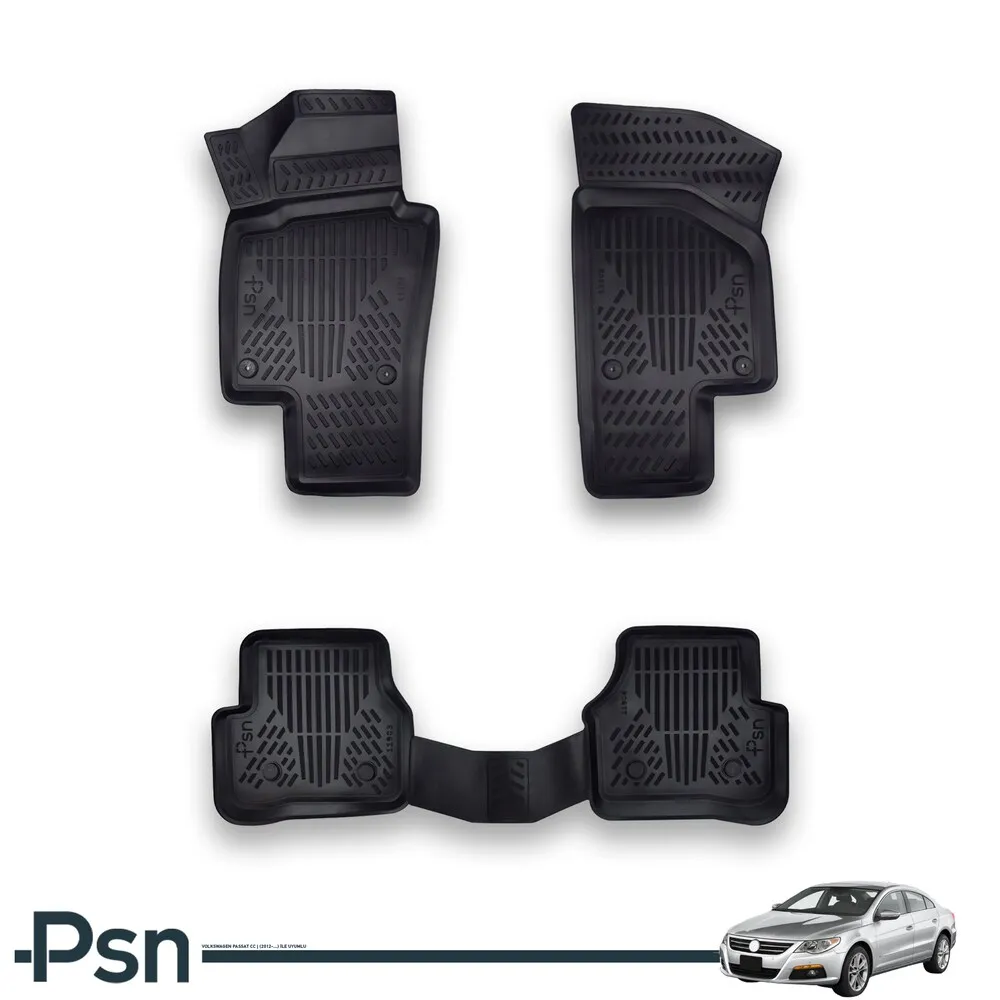 

3D Pool Car Mats for Volkswagen Passat CC After 2012 Auto Interior Carpet Protector Accessories Rubber Luxury Floor Non Slip PSN