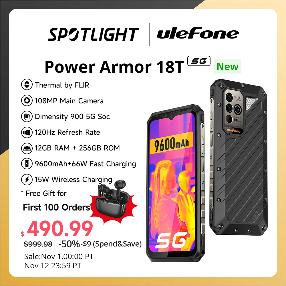 Смартфон Ulefone Armor 18t Купить