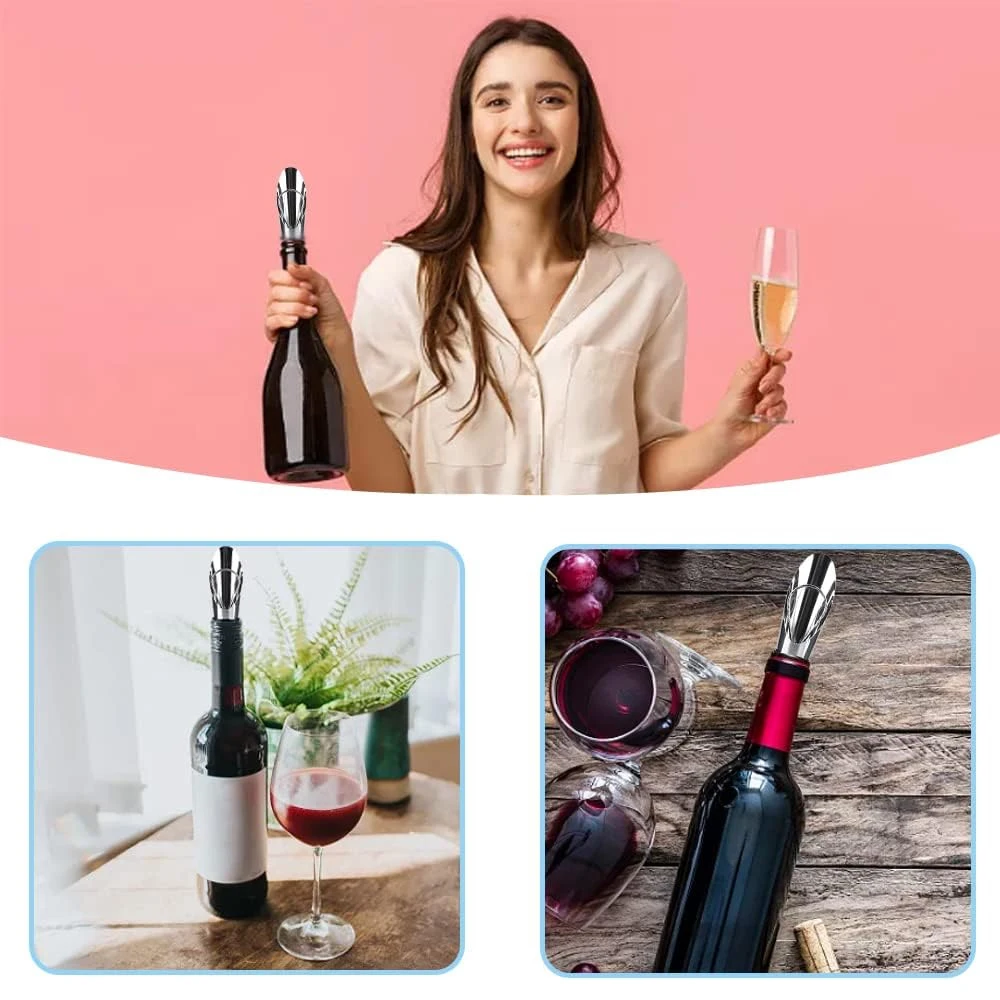 2 пробки из нержавеющей стали для вина напитков пива жидкости