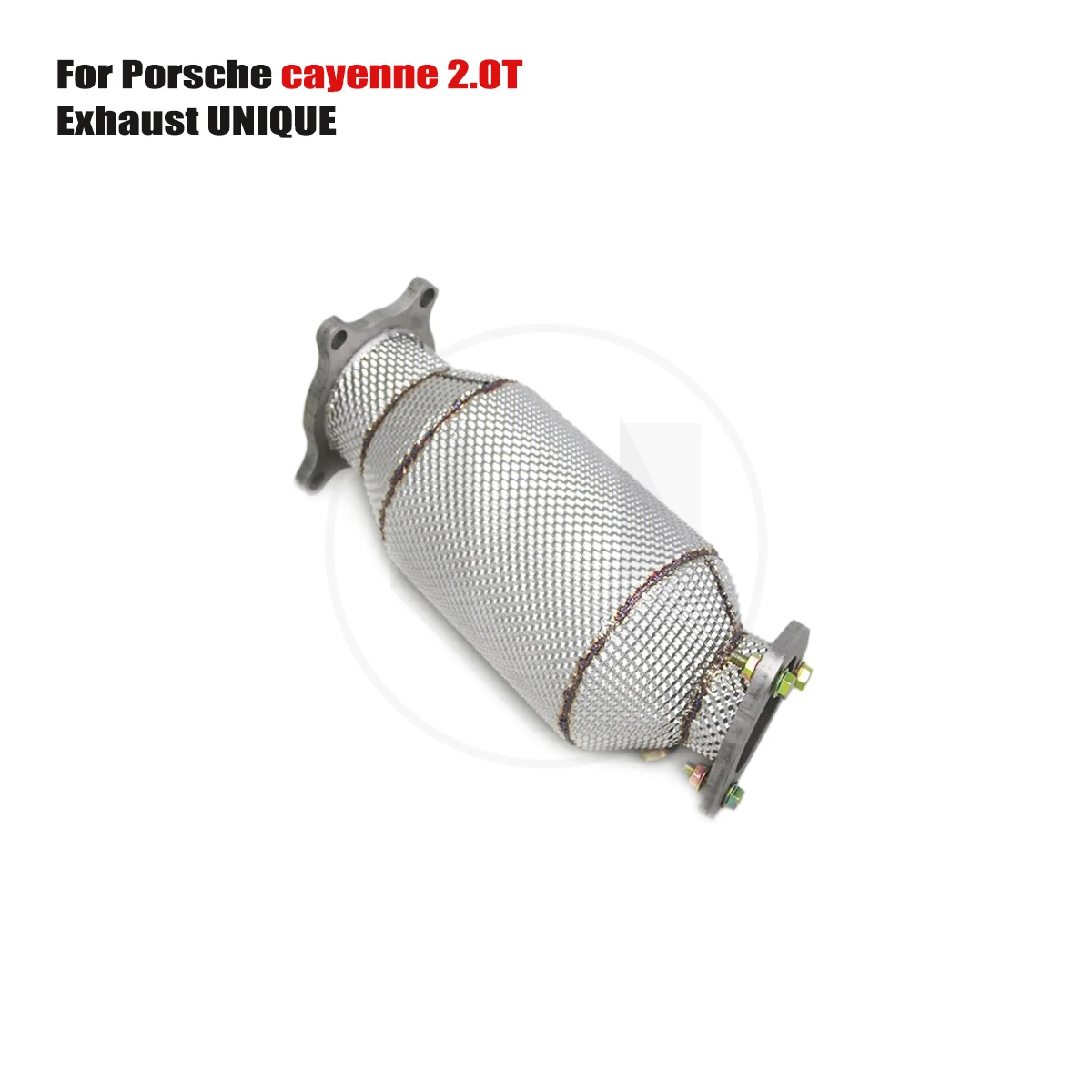 Уникальная выхлопная труба 2019 + Porsche macan 2 0 t с изолятором и cat/без cat