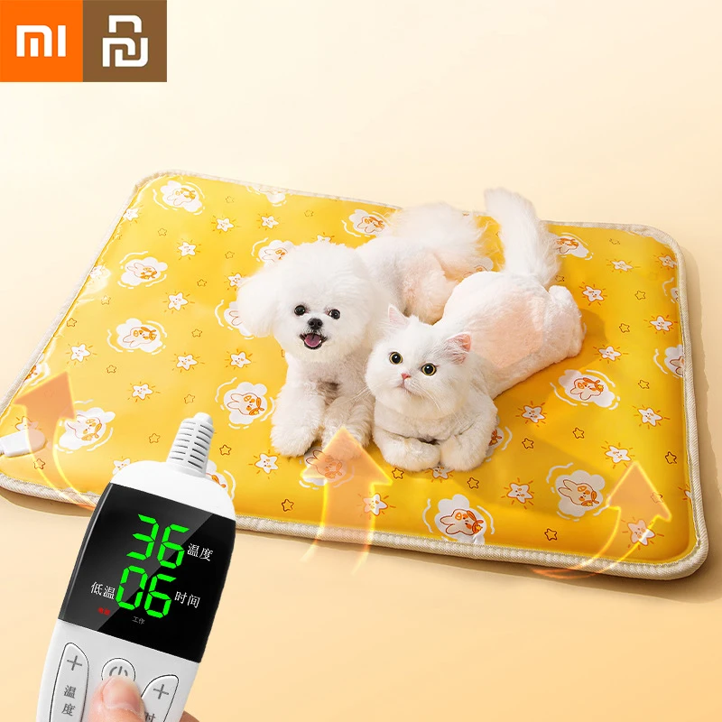 

Электрическое одеяло Xiaomi Youpin для домашних питомцев, термостатический нагревательный коврик для собак и кошек, с умным таймером и защитой от...