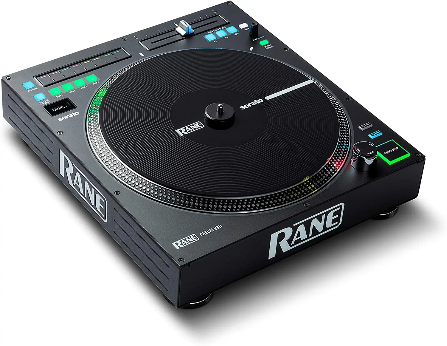 

(Новинка) RANE DJ Twelve MKII | 12-дюймовый моторизованный Виниловый проигрыватель MIDI с USB MIDI и DVS управлением для трактора, виртуального диджея