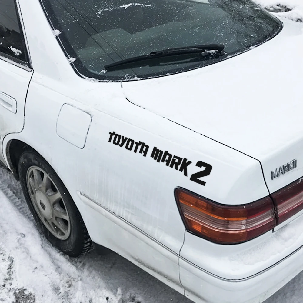 Автомобильная виниловая наклейка Mark 2