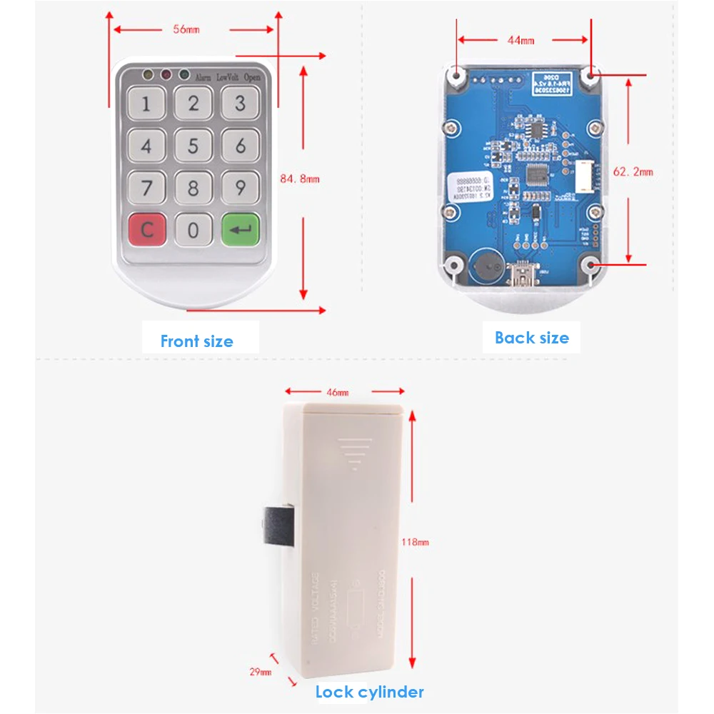 TTLOCK 13 56 Mhz RFID Bluetooth замок для ящика металлический телефон USB-зарядка спа бассейна