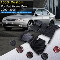 car floor mats for ford mondeo contour metrostar 20002005 mk2 3 auto carpet car mats full set synthetic fiber car accessories