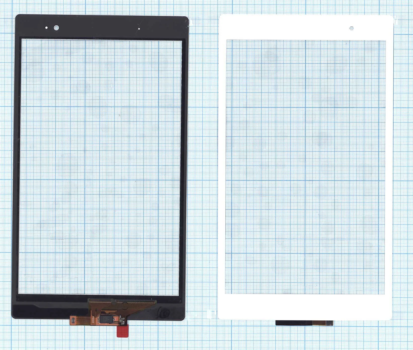 Тачскрин (сенсорное стекло) для Sony Xperia Z3 tablet compact белый |