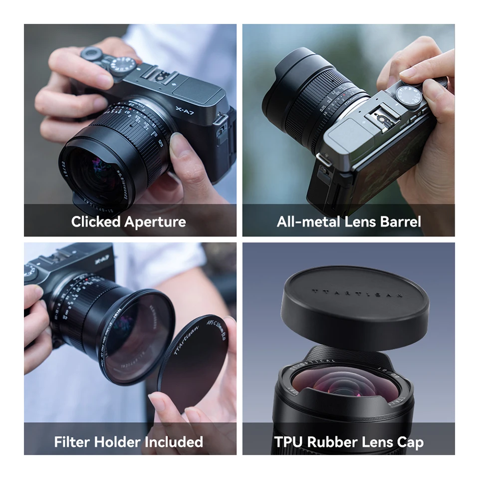 TTArtisan APS-C 10мм F2 ASPH. Широкоугольный объектив для камеры Fuji X-T200 X-T30 II Sony A6500 A7R III Nikon Z5 Canon R50 (art.: 3920d4950fa2f) - 3920d4950fa2f