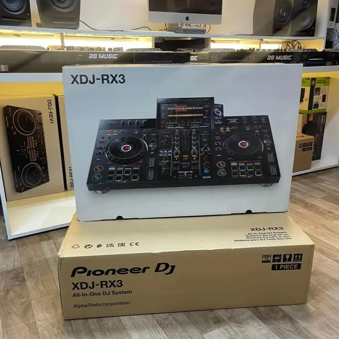 НОВЫЕ ПРОДАЖИ Цифровая DJ-система Pioneers DJ XDJ-RX3 с сенсорным экраном 10 1 дюйма