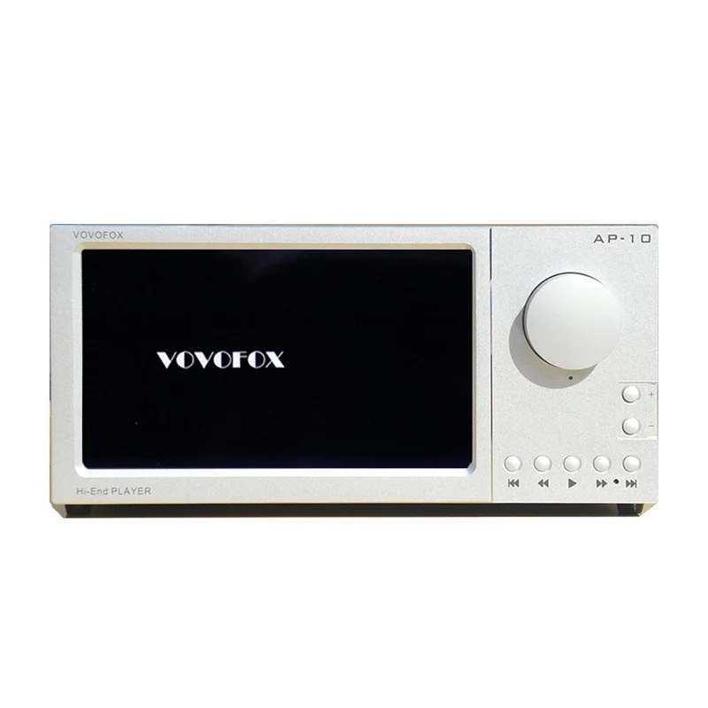 

VOVOFOX AP-10 WAV Music Player HIFI Digital Turntable ES9038Pro AK4497 DAC NAS Network HIFI Lossless DSD512 WiFi Bluetooth 5.0