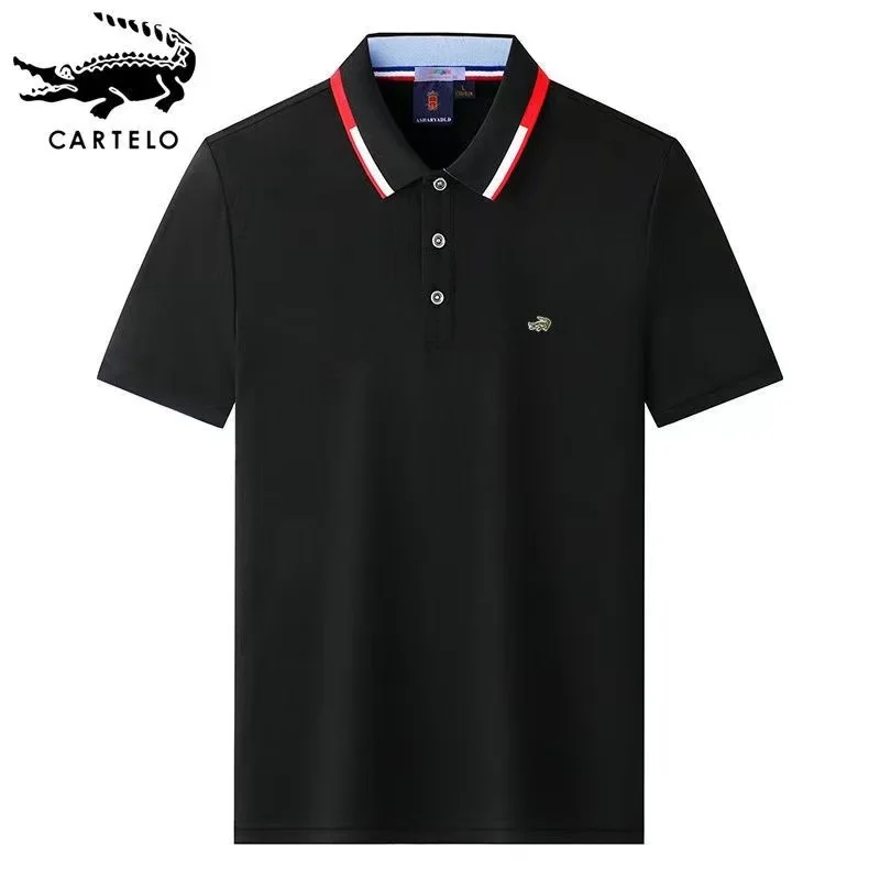 

Cartelo High Quality Men's Polo Shirts Men's Polo Short Sleeve Polo Shirts Classic Embroidery New Summer Clothing Men's Tops