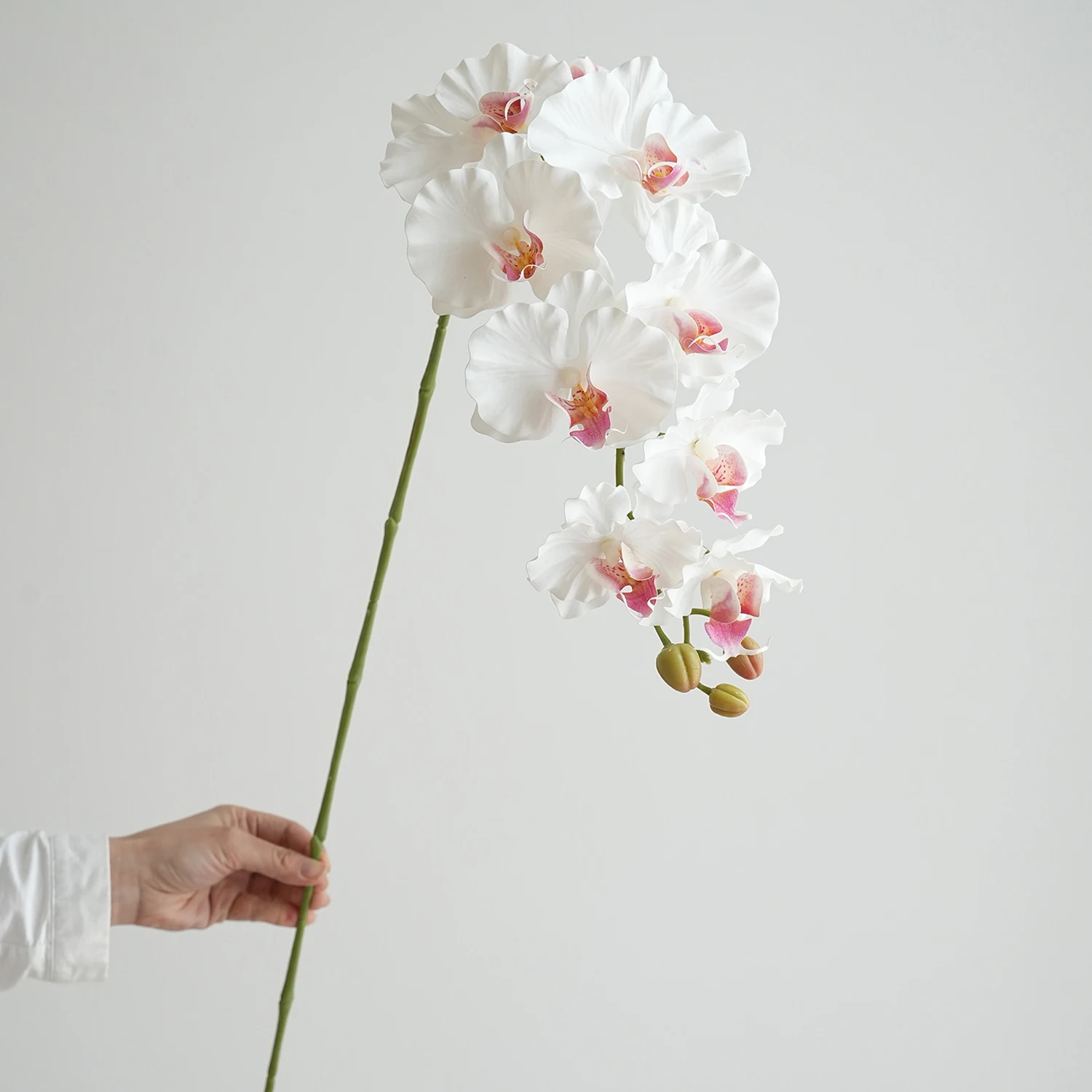 

Искусственные орхидеи фаленопсис 9 головок