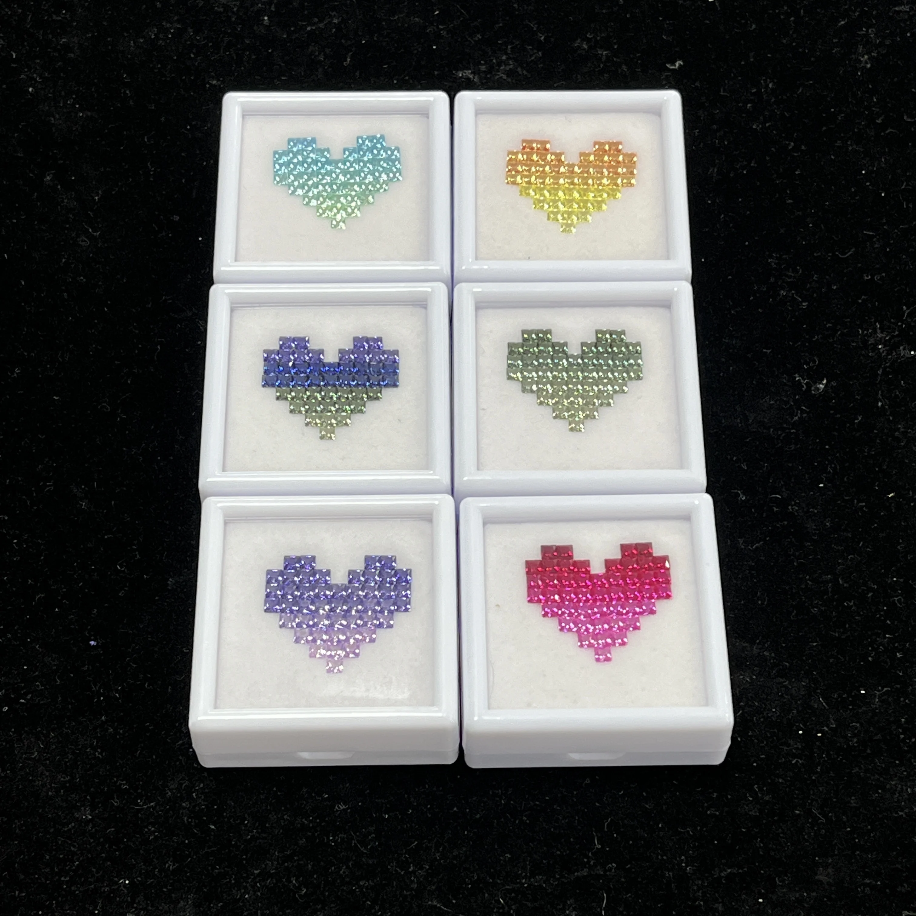 Многоцветный лабораторный драгоценный камень Zhanhao гидротермальный Радужный