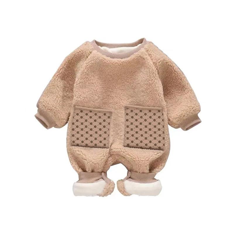 

Детское утепленное боди NIGO с длинным рукавом, комбинезон # nigo31223