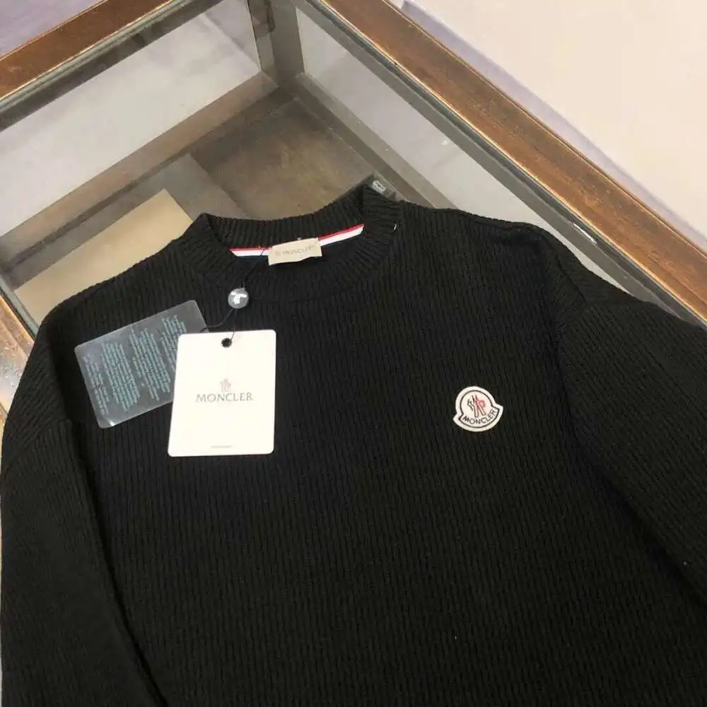 Crewneck Knit Sweat Black (примечание: Высота И Вес)