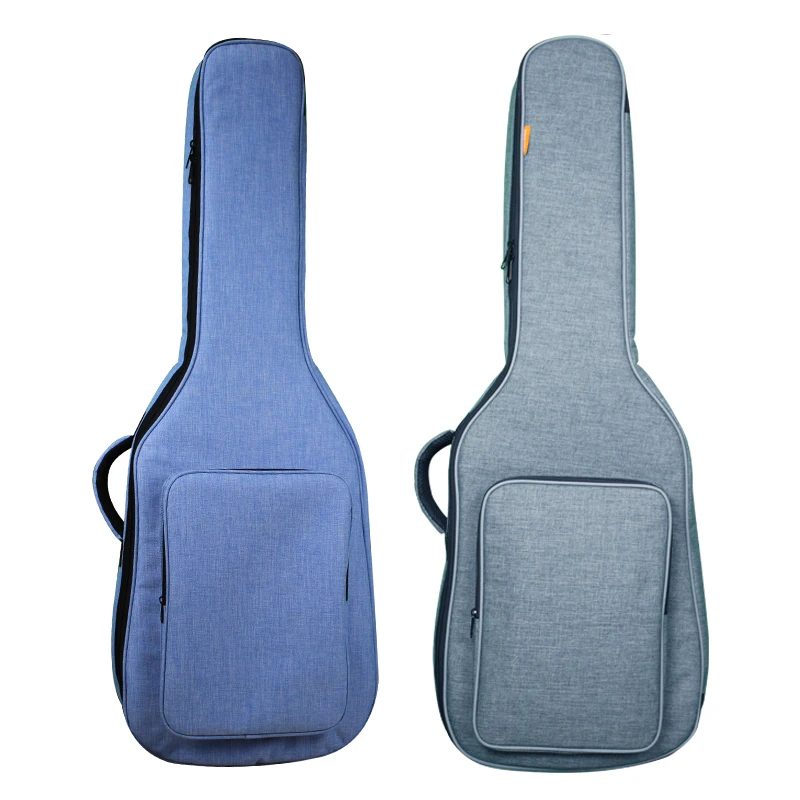 Electric Guitar Bag 900D Waterproof Oxford Fabric Electric Guitar Backpack 6/12MM Thick Sponge Double Strap Electric Guitar Case