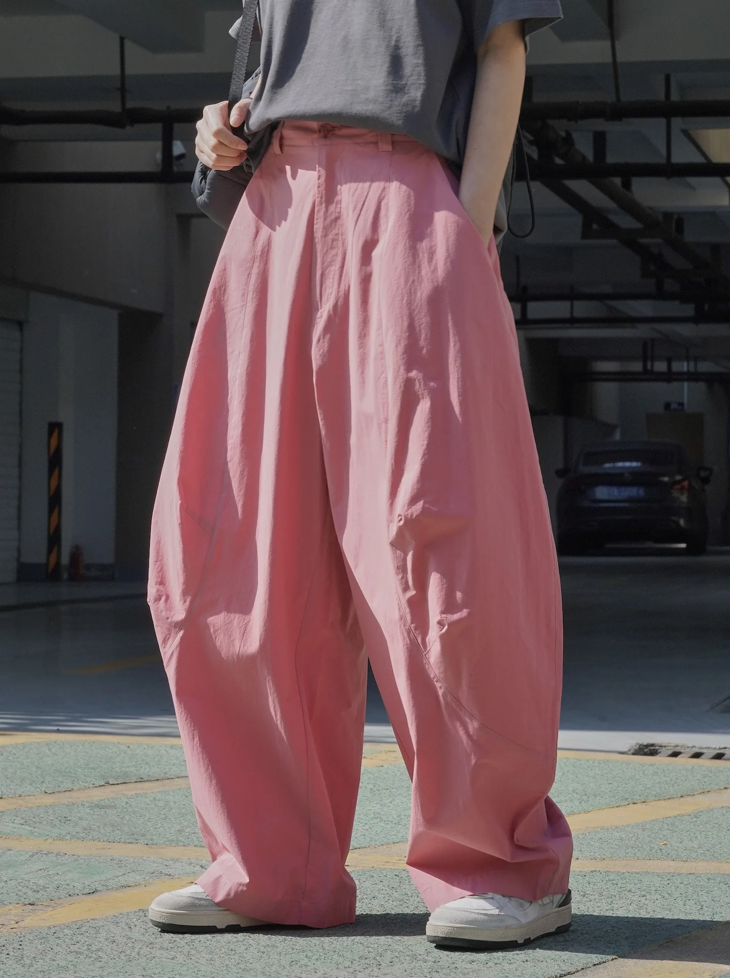 pretty woman cozy oversized pants with pockets